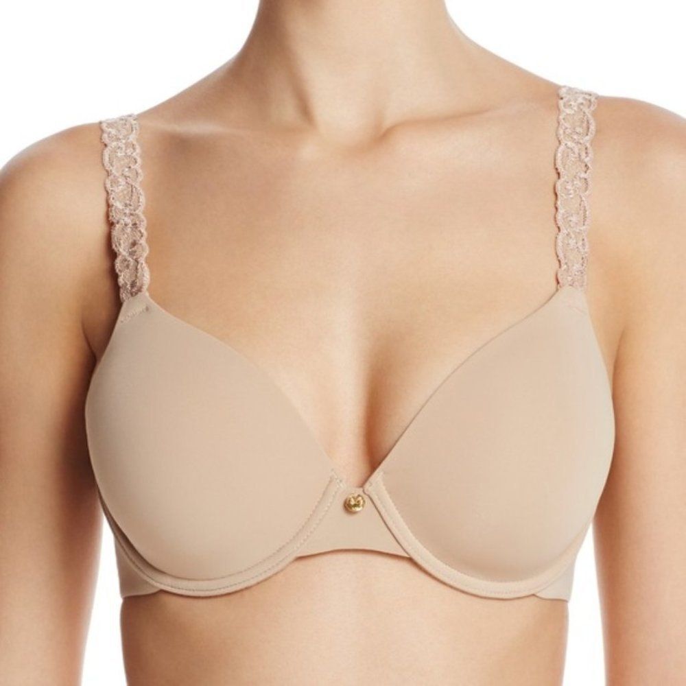 Natori Pure Luxe Custom Coverage Underwire Bra - image 1